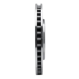 Chrysler Town & Country Brake Rotor (1) - Front Right - R1 Concepts - Drilled & Slotted - Silver - `08-`16